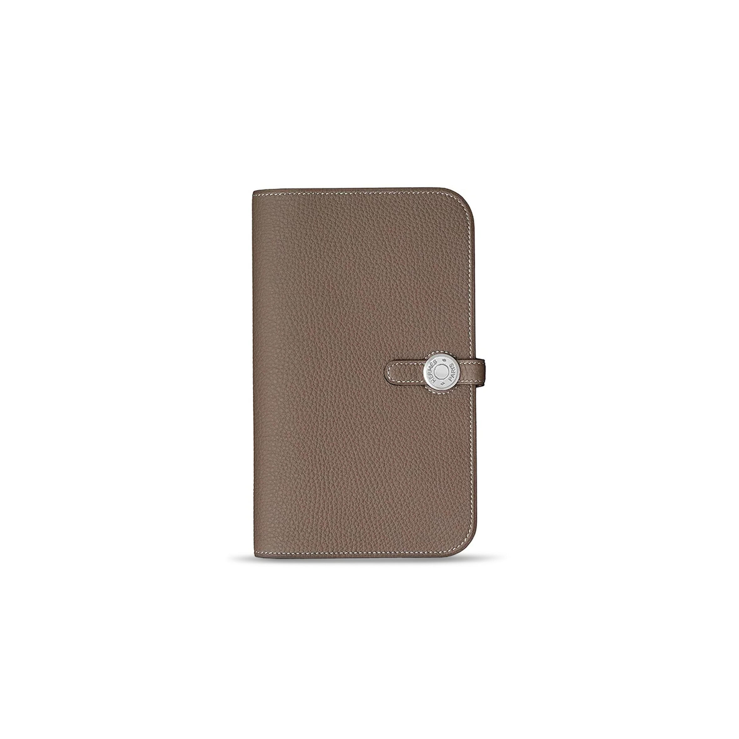 H**mes dogon togo calfskin long wallets h043070ck18 (20*12*1cm)